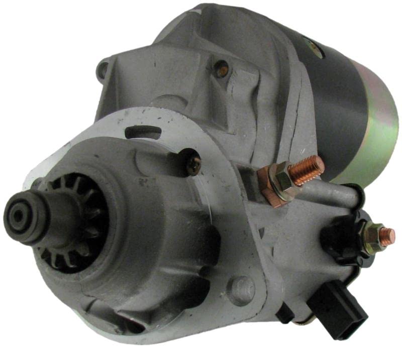 New Starter Compatible with Kenworth Apache/Miller Sprayers Blue Bird Freightliner Sterling IHC Trackless Replaces 228000-7340 228000-7342 128000-0545 428000-0190 428000-1860 228000-7310 228000-7341