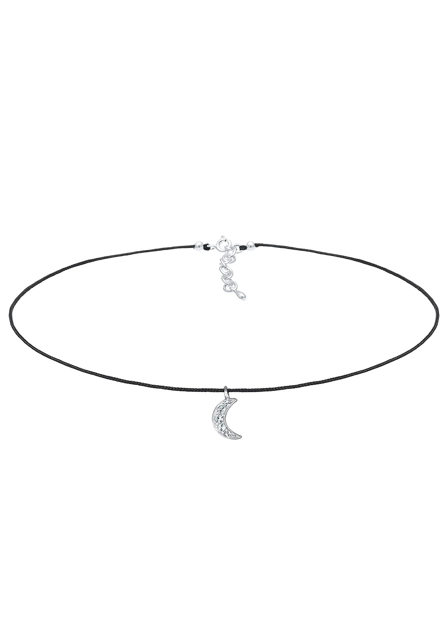 Elli Necklace Elli Necklace Choker Crescent Crystals 925 Sterling Silver