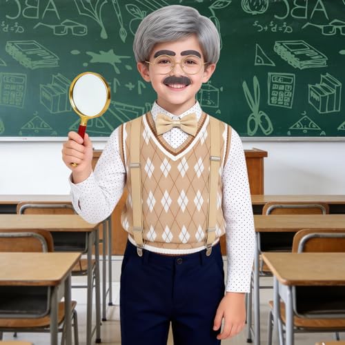 Disfraz de Abuelo para Niños 3-10 años miniatura 6
