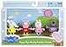 Peppa Pig 92648 - Set di 4 statuine da gioco Peppa & amici, con Peppa Pig, Luzie Locke, Emily Elefant e Klausi Kläff, giocattolo a partire dai 2 anni