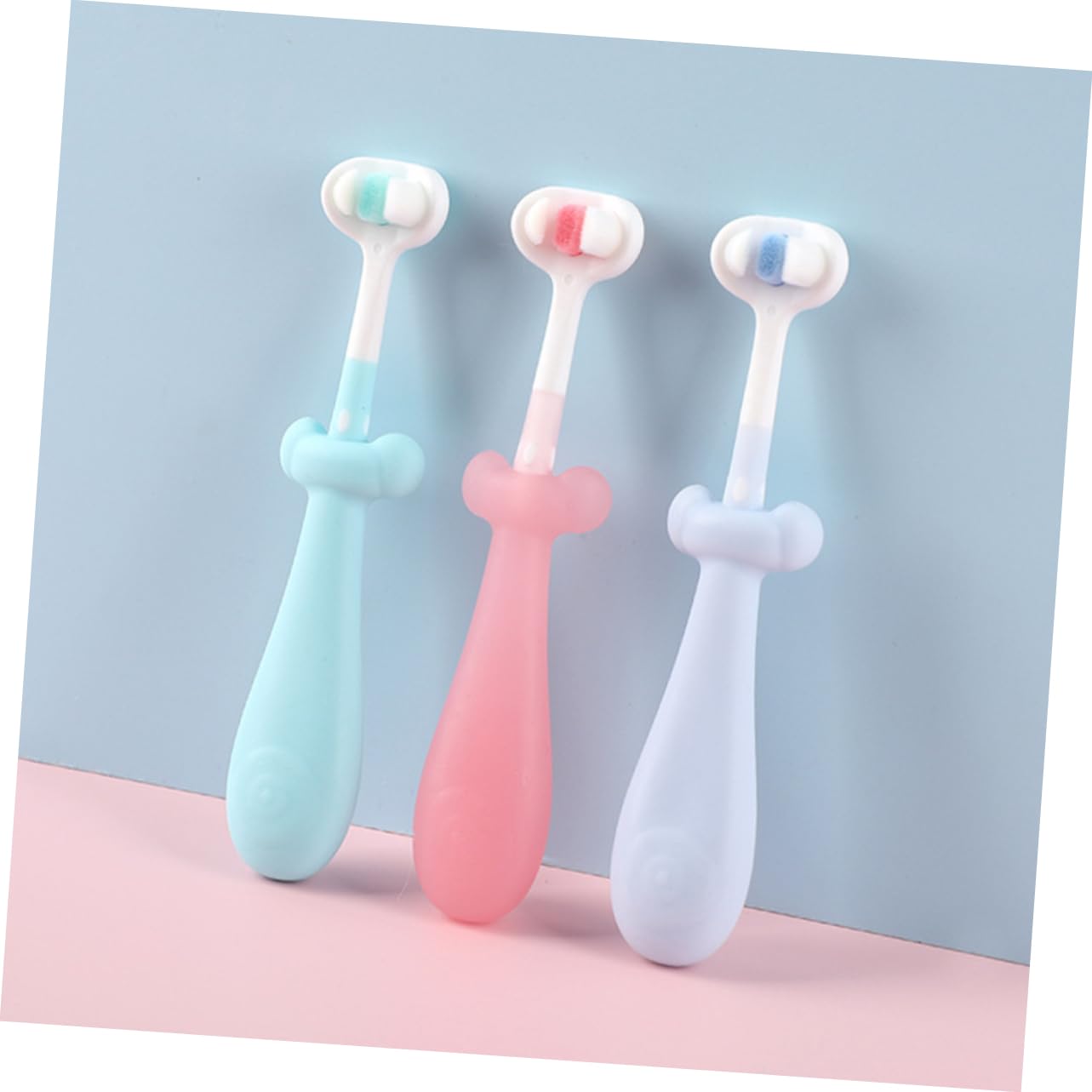 15piezas Cepillos De Dientes Infantiles Cerdas Suaves Diseño Antideslizante y Atractivo Para Niño Niña Cepillo De Dientes Para Bebés y Niño Niña Para Cuidado Oral Diario