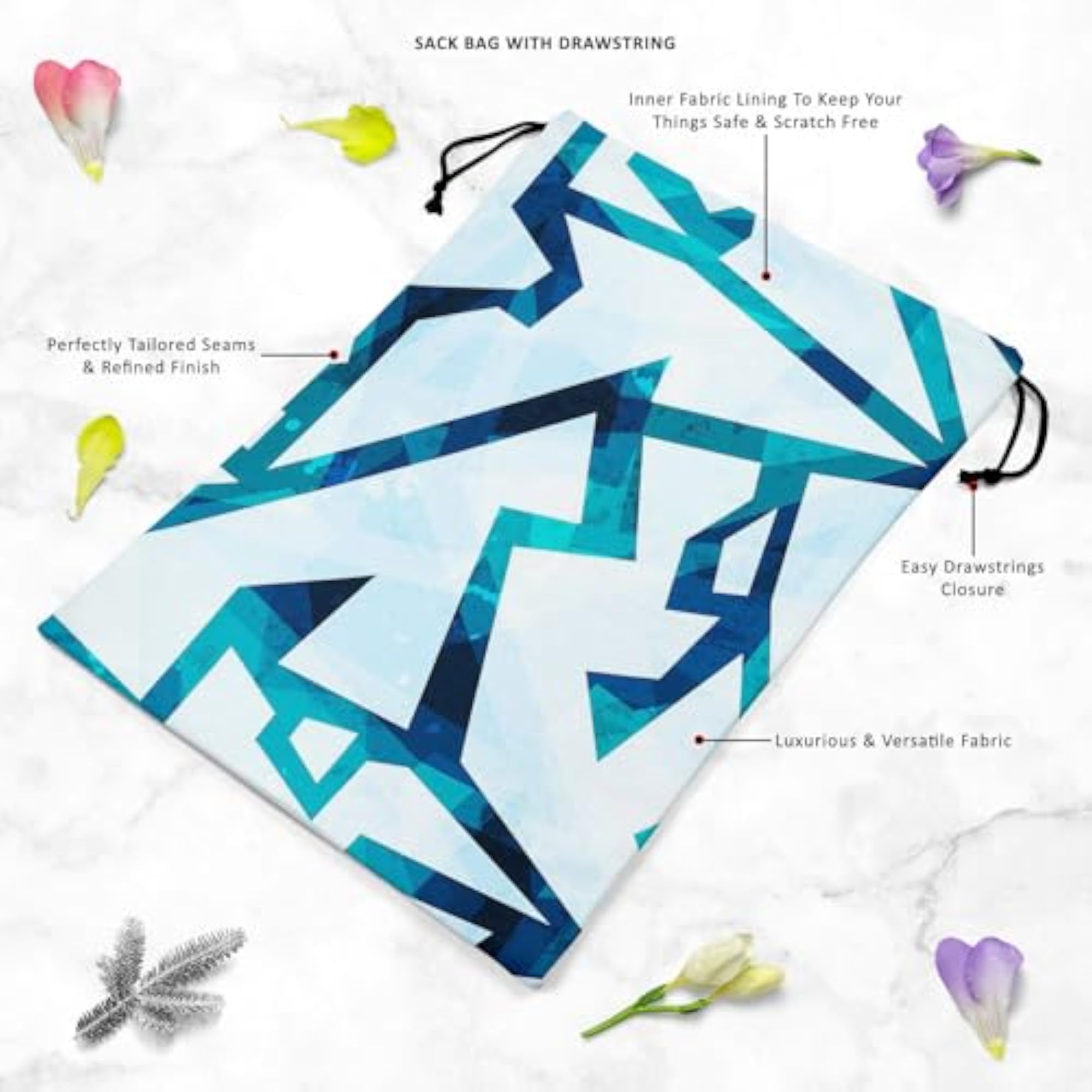 Reusable Sack Bag for Gym, Storage, and Travel