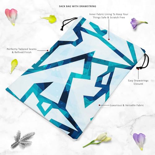 Image of ArtzFolio Ice Style D2 | Reusable Sack Bag | Bag for Gym, Storage, Vegetable & Travel