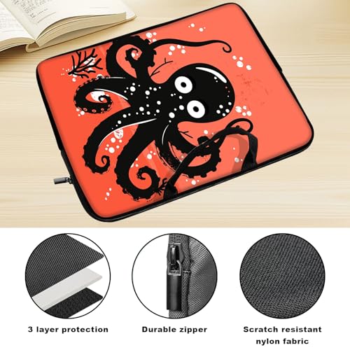 Funda para portátil de 10 pulgadas con asa y protección amortiguadora miniatura 4