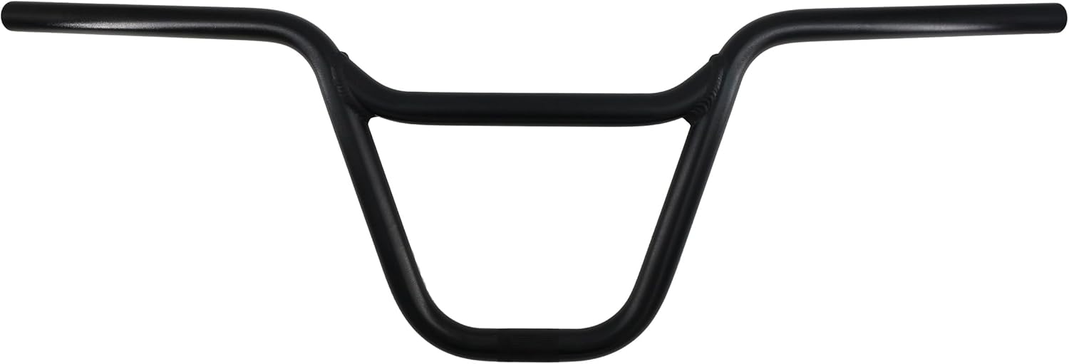 BMX Handlebars Bike Handlebar Aluminum Alloy Bicycle Handle Bars Lightweight Riser Bar 22.2mm Bar End 750 * 22.2 * 22.2mm,Black