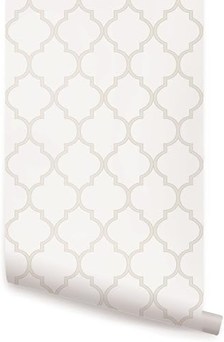 Miniatura 9 de Papel para empapelar diseño marroquí - Pelar y pegar - por Simple Shapes Gris