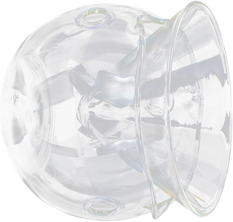 Glass Salad Bowl Fruit and Vegetable Bowl, Medium Size