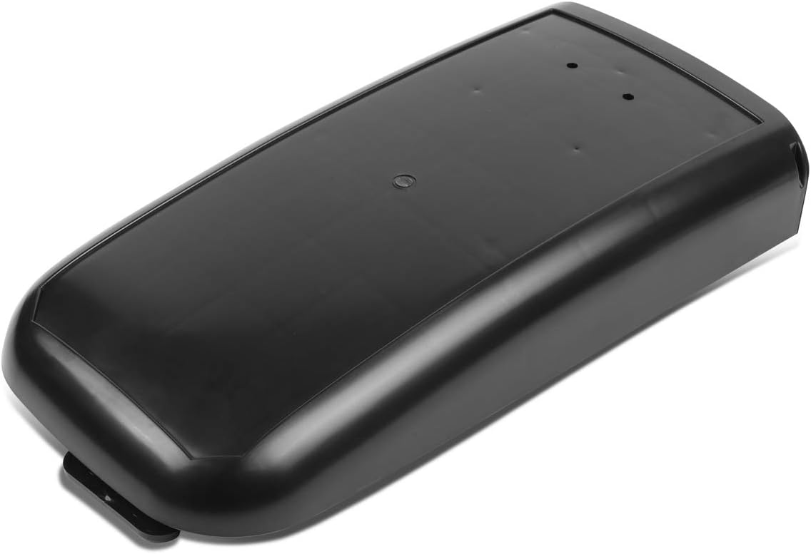 Auto Dynasty OE Style ABS Center Console Armrest Lid w/Latch Compatible with Chevy Trailblazer GMC Envoy Isuzu Ascender 02-09