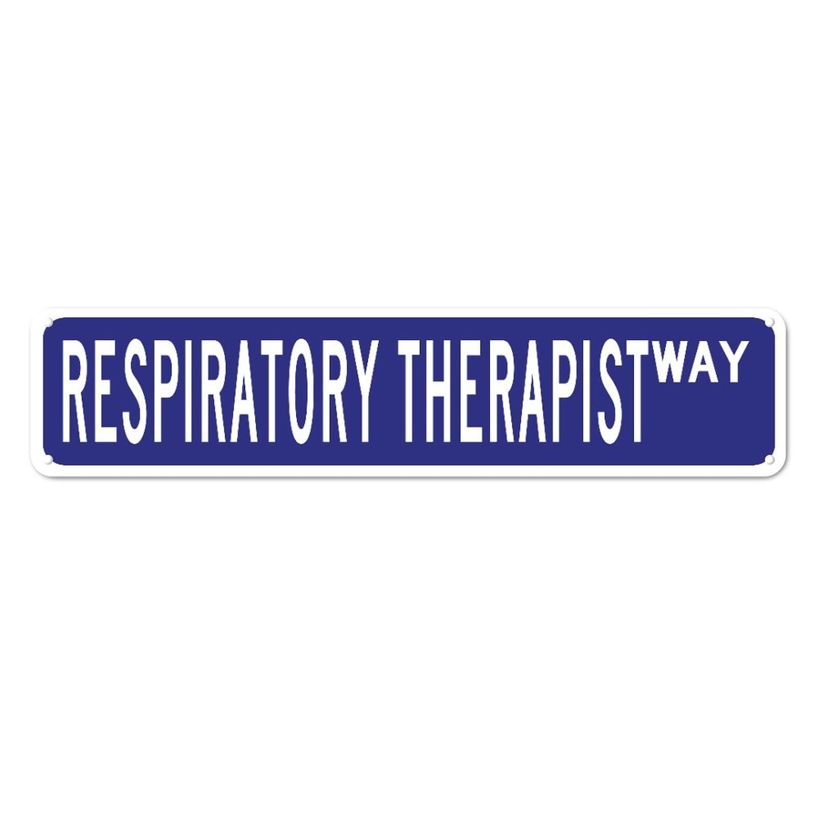 Respiratory Therapist WAY Retro Tin Signs Plaque Aluminum Metal Sign Quotes Home Kitchen Garden Wall Funny Pub Club Porch Decoration 4x16 Inch