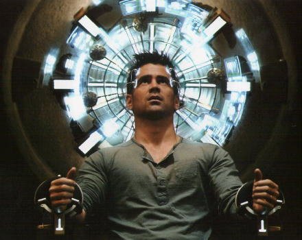 ブロマイド写真★コリン・ファレル/『トータル・リコール』/記憶操作装置に座る ブロマイド写真★コリン・ファレル/『トータル・リコール』/記憶操作装置に座る