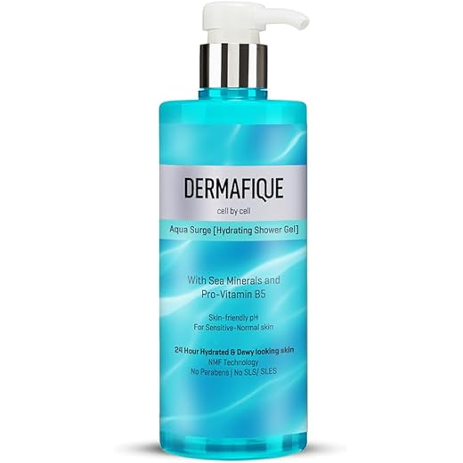 Dermafique Aqua Surge Body Wash 500ml - Hydrated Skin