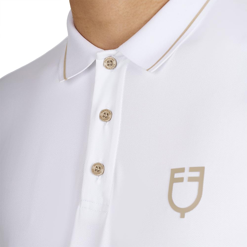 Equestro Technical Training Short Sleeve Polo M