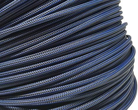 100m Color 3mm Cable Sleeve Wire Protection PET Cable Sleeves wire cable Braided PET Sleeve - (Color: Vision)