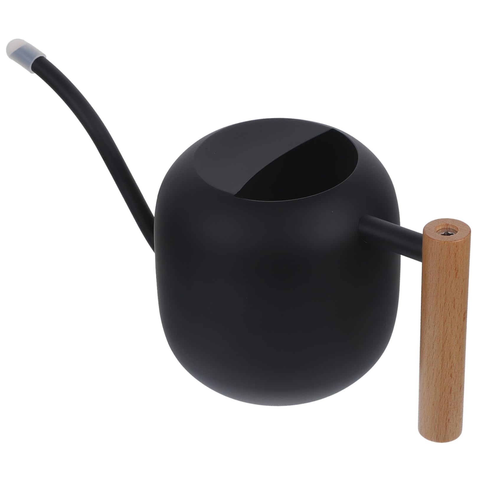 Annaffiatoio a Becco lungo 1,2 in Acciaio Inox Nero