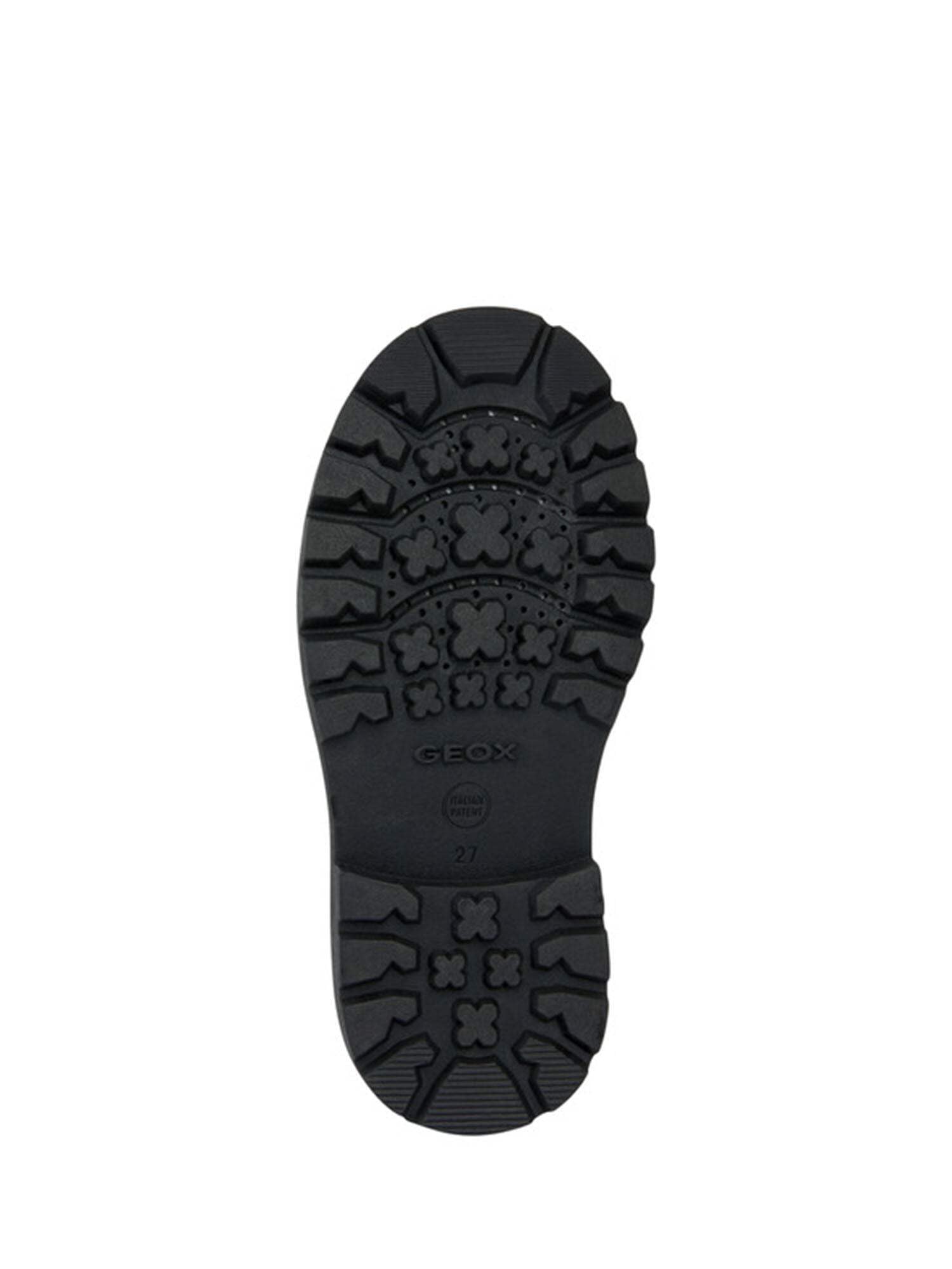 Geox Garçon J Shaylax Boy Ankle Bateau, Brown Navy, 33 EU