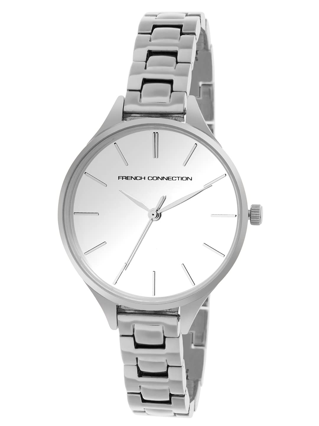 French Connection Analog Silver Dial Womens Watch-FCS003A (B0B2K3ZJV9) Amazon Price History, Amazon Price Tracker