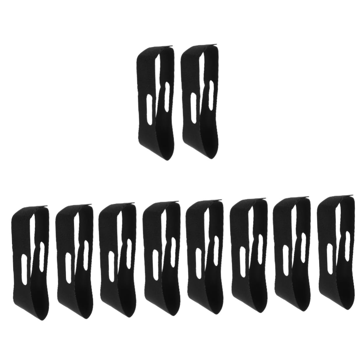 Healeved 10piezas Correa Antironquidos Para Mentón De Diseño Elástico Solución Práctica Para Dejar De Roncar Confortable y Transpirable Para Hombres y Mujeres