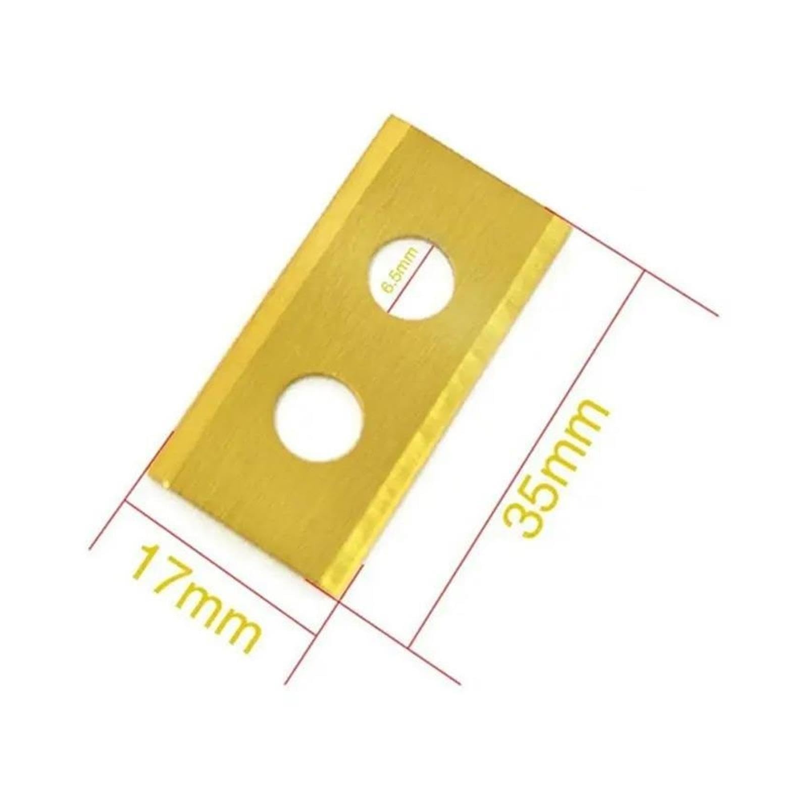 Cuchilla for Cortacésped, Compatible Con Mammotion, Cuchillas De Repuesto De Las Series Luba Y Yuka, Cortacésped Robótico De 72 Piezas Con Accesorios De Destornillador(Gold)