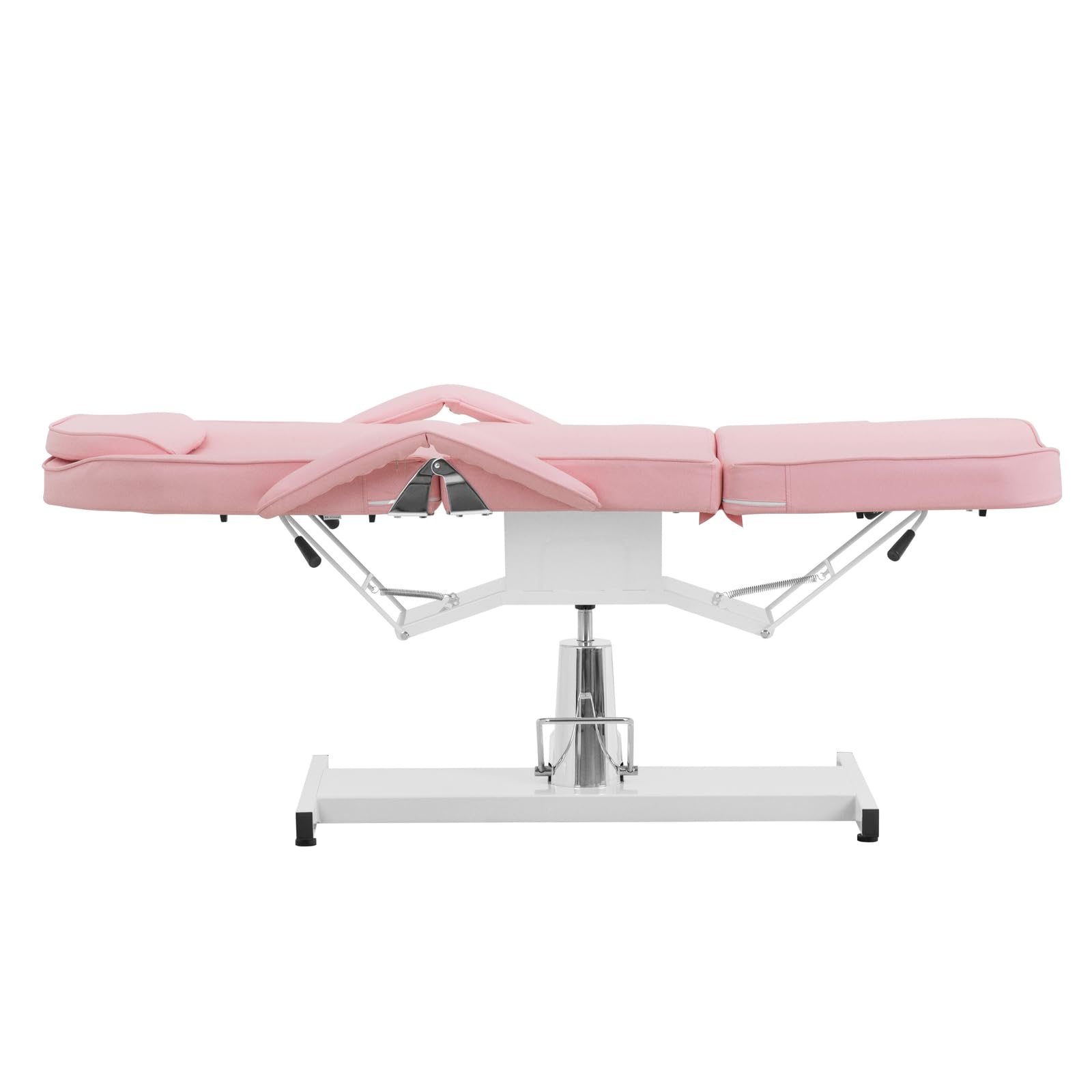 Physa Fauteuil d'esthétique 200 kg Rose - Table de Massage Chaise de Massage Fauteuil de Tatouage