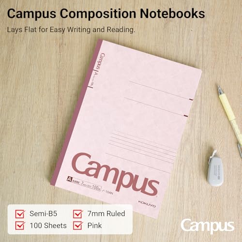 Image of Kokuyo Campus Note B 5 A ruled 100 sheets No-10 AN