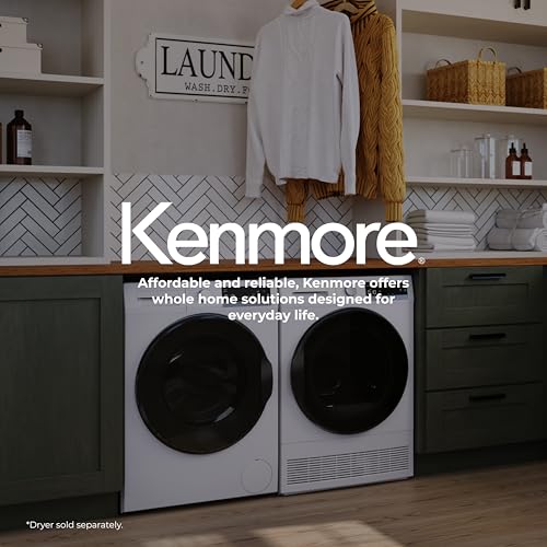 Kenmore 2.2 cu. ft. Compact Front Load Washer - White - image 9