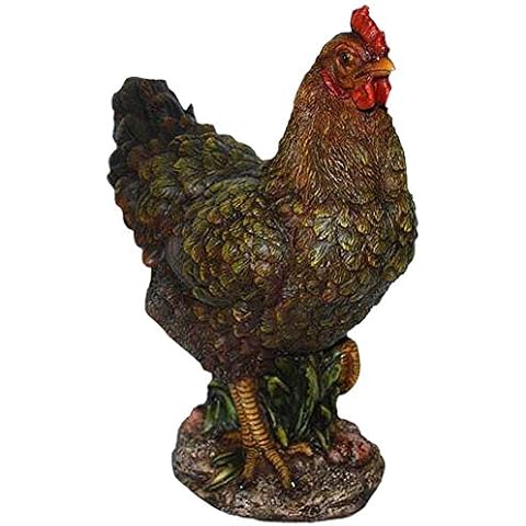 Vivid Arts Real Life Size D Summer Hen Statue Cover