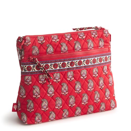 Image of Vera Bradley Women's Premium Cotton Original Zip Hipster Crossbody Bag