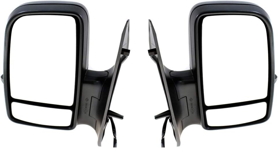 For Mercedes-Benz Sprinter 3500 2010-2018 Door Mirror Driver Side | Power | Heated | w/Signal | Replacement For 68009995AA | MB1320114