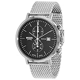 kratzfestes Saphirglas Boccia Herren Chronograph Quarz Uhr mit Edelstahl Armband 3752-02