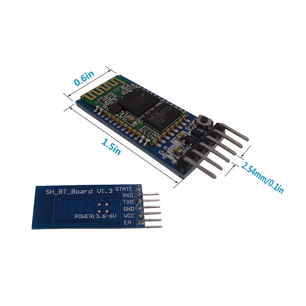DSD TECH BT-05 Módulo Serial clásico Bluetooth 2.0 SPP para Arduino y Bricolaje