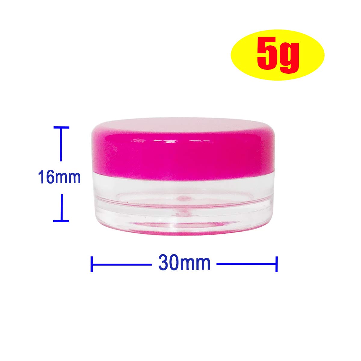 Wopanxye 20pack 5g Empty Sample Jars - Image 2