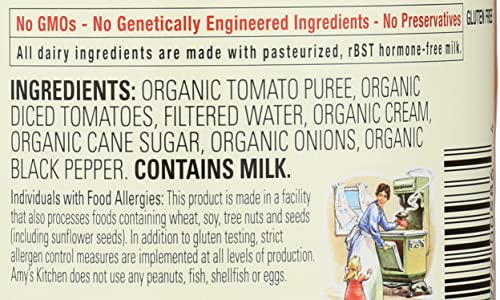 Amy's, Soup Tomato Chunky Bisque Low Sodium Organic, 14.5 Ounce #TOP3