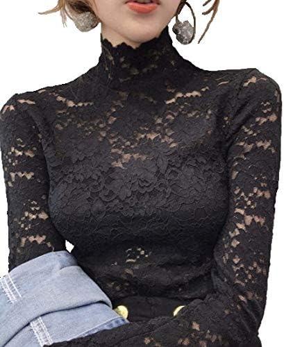 ブラウス レディース セール 特集 トップス インナー 韓国 レース シースルー 上品 ハイネック セクシー 大人 花柄 透け感 ブラウス レディース セール 特集 トップス インナー 韓国 レース シースルー 上品 ハイネック セクシー 大人 花柄 透け感