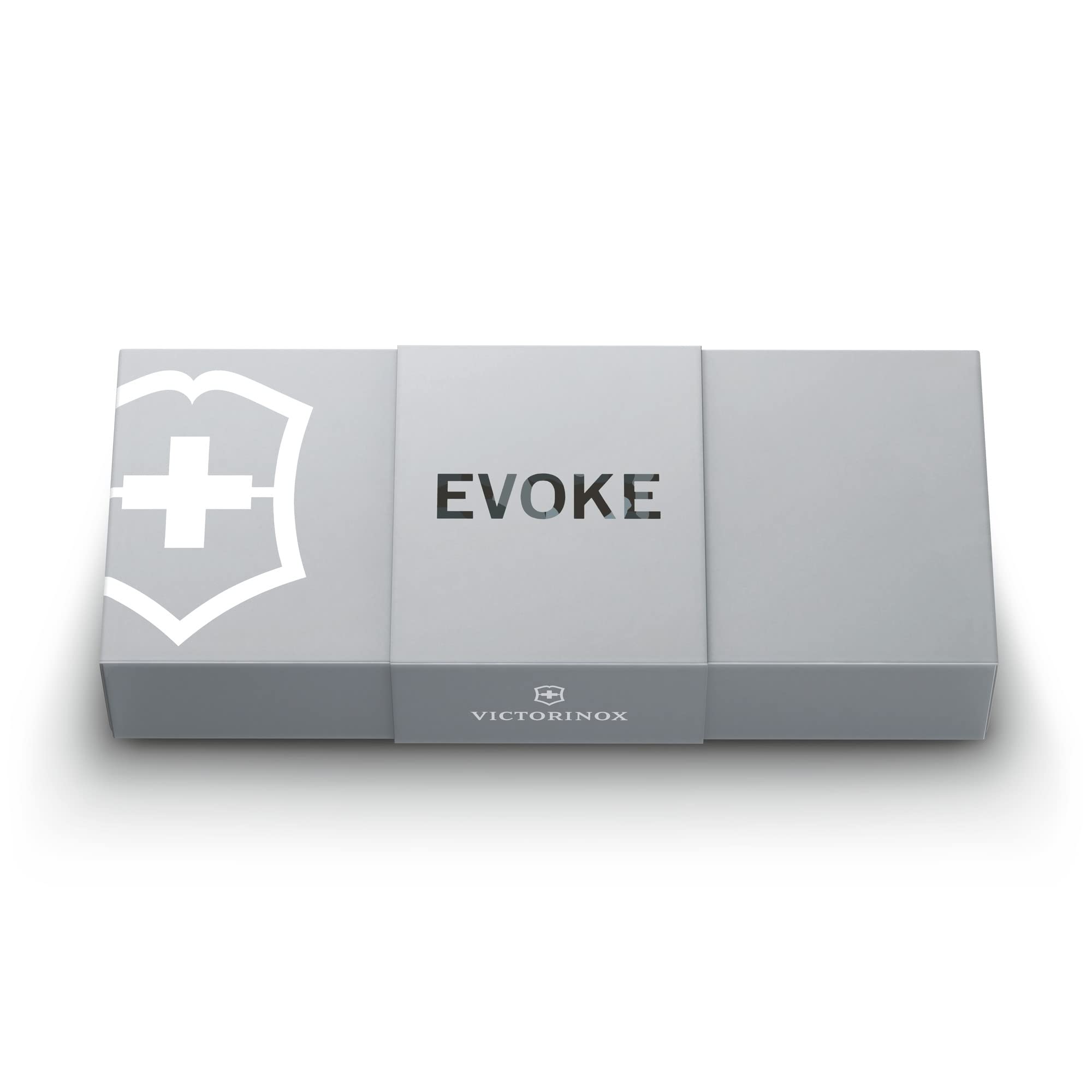 Victorinox Coltellino Svizzero Hunter Evoke BSH Alox, Multiuso, Outdoor, 4 Funzioni incl. Lama da 10 cm e Perno per Pollice, Blu Marino Mimetico