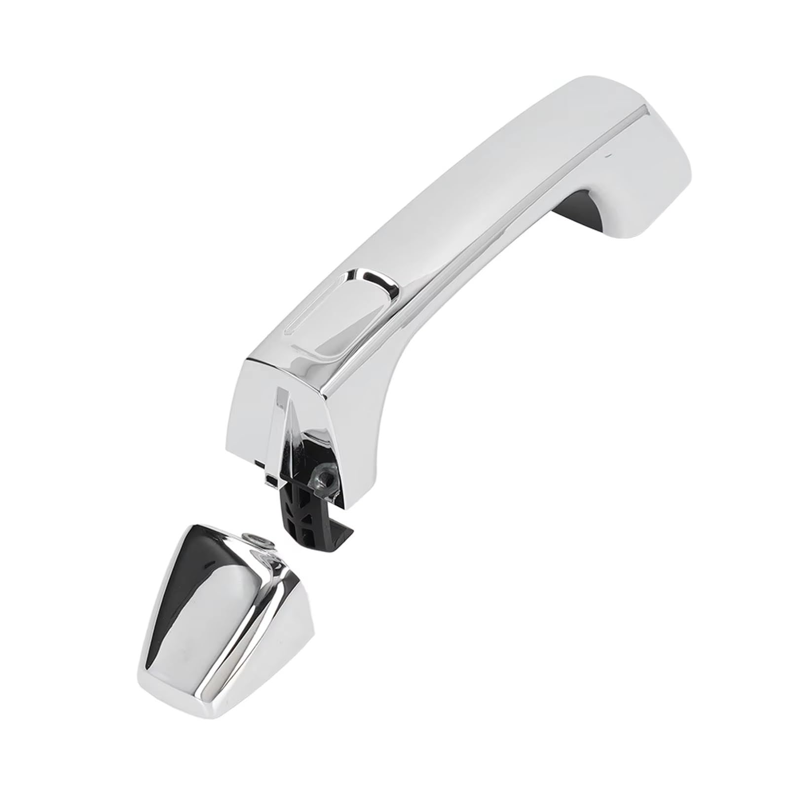 ZJYZYQ Car Sliding Outer Door Handle for Hummer for H3 for H3T Exterior Accessories Chrome Outside