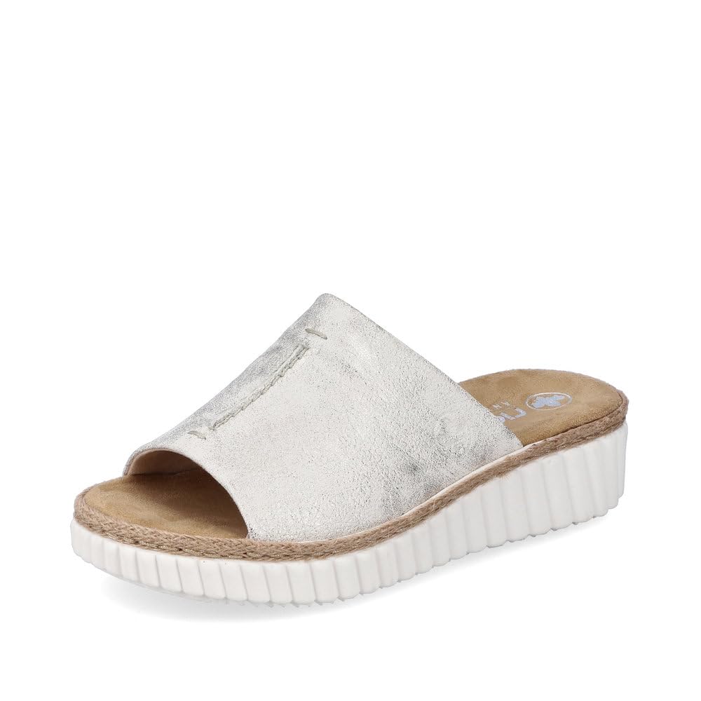Rieker Women's Mules 69288, Women's Slippers, Beige 60, 6 UK