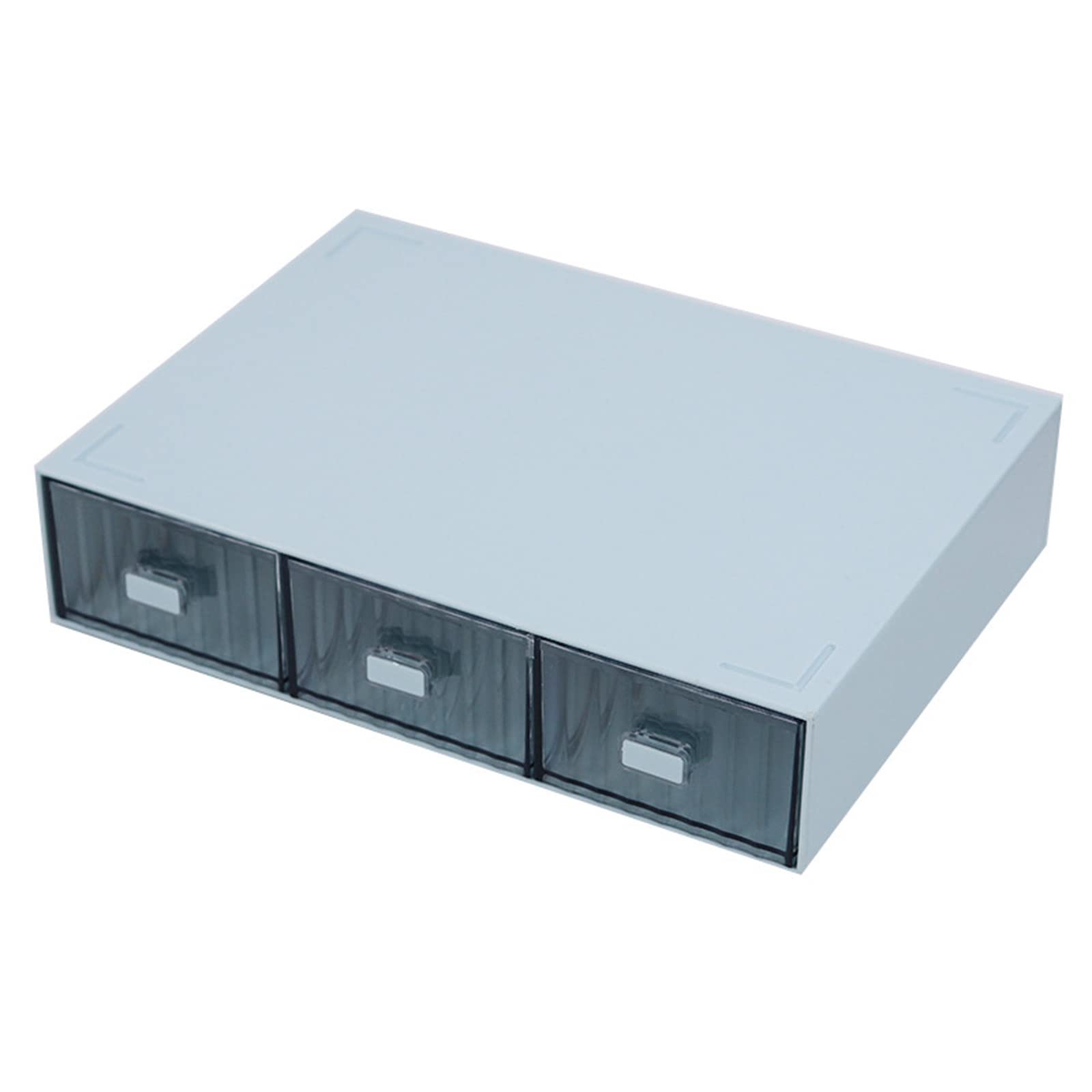 Tsophreniq Desktop Drawer Storage Box Free Combination Stackable Multi-Layer Divider for Drawer Storage Box for Desk