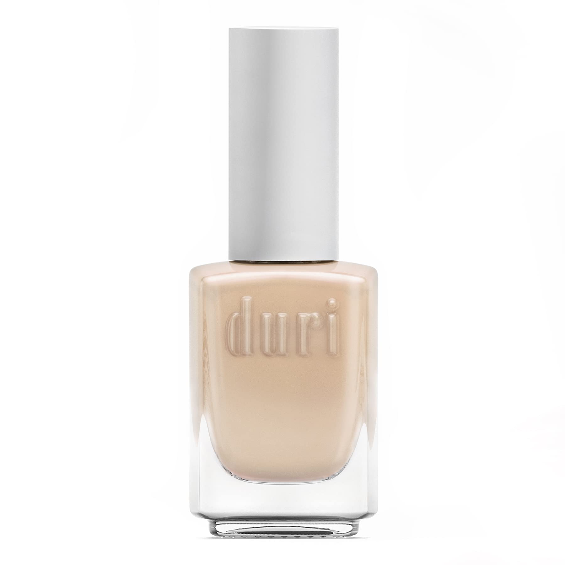 duri Nail Polish, 672 Tahitian Sand, Creamy Light Beige, Full Coverage, Glossy, Lasting, 0.45 Fl Oz