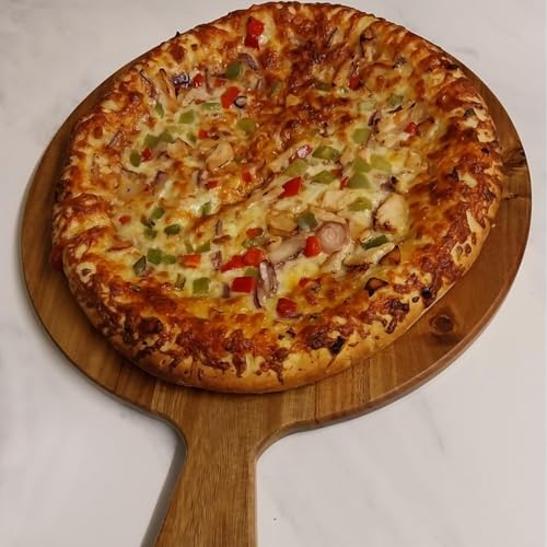 Set de 4 tablas de cortar de madera de acacia con mango miniatura 7