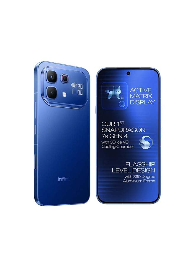 Image of Infinix Note 60 Pro (Deep Ocean Blue, 8GB RAM, 256GB Storage) | 6.78 inch AMOLED Display | Snapdragon 7s Gen 4 | 50MP + 8MP Dual Camera | 13MP Selfie | 6500mAh Battery | 5G Smartphone