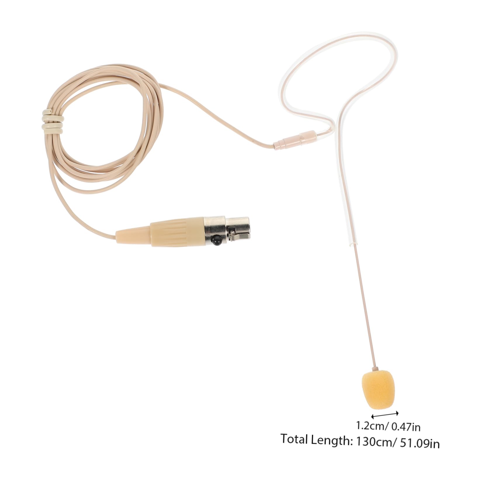 SUPVOX Over Ear Earset Headworn Microphone Single Ear Mic Condenser Mic for Teacher