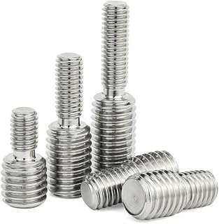 1/2/5/10 Stück 304 Edelstahl-Gewindeadapter Stecker auf Stecker Doppelkopf-Übertragungsschraube Reduzierschraube M3 M4 M5 M6 M8 M10 M12 M14 M16 M20 Vollständiger Thread ( Size : M4x10-M10x10mm-5pcs )