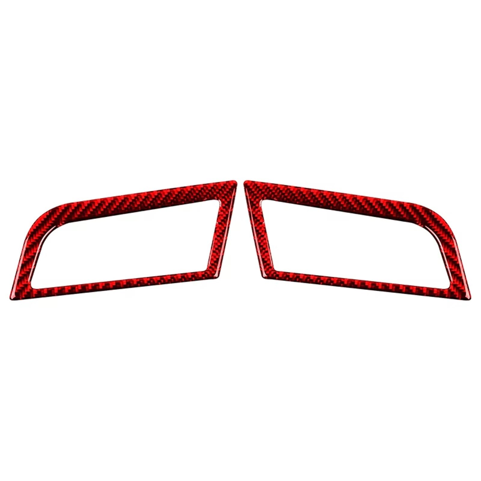 Trim Sticker Accessories Auto Dashboard Air Vents Trim Stickers Frame for Mustang GT 2015 2016 2017 2018 2019 2020 2021 Car Interior Decoration(Red)