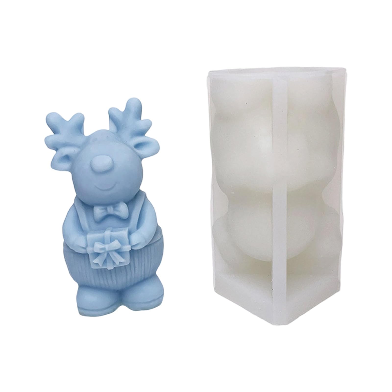 Oxxggkao 8903S Food Safe Silicone Christmas Reindeer And Tree Designs For And Baking Christmas Deer Silicone