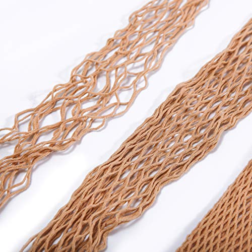 Image of Littleforbig Fishnet Mesh Net Stockings High Waist Tights 3 Pairs