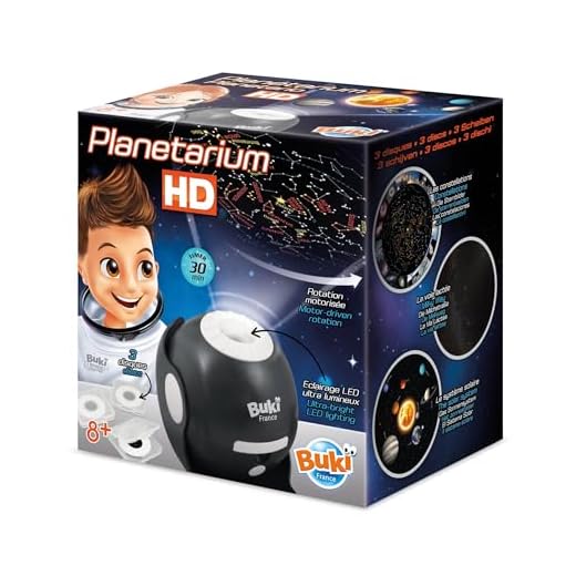 Buki France 8002 - Planetario HD, A partir de los 8 años
