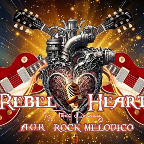 『REBEL HEART N.41 AQUI NO SOLO ESCUCHAS M&Uacute;SICA LA VIVES Y LA SIENTES....』のカバーアート