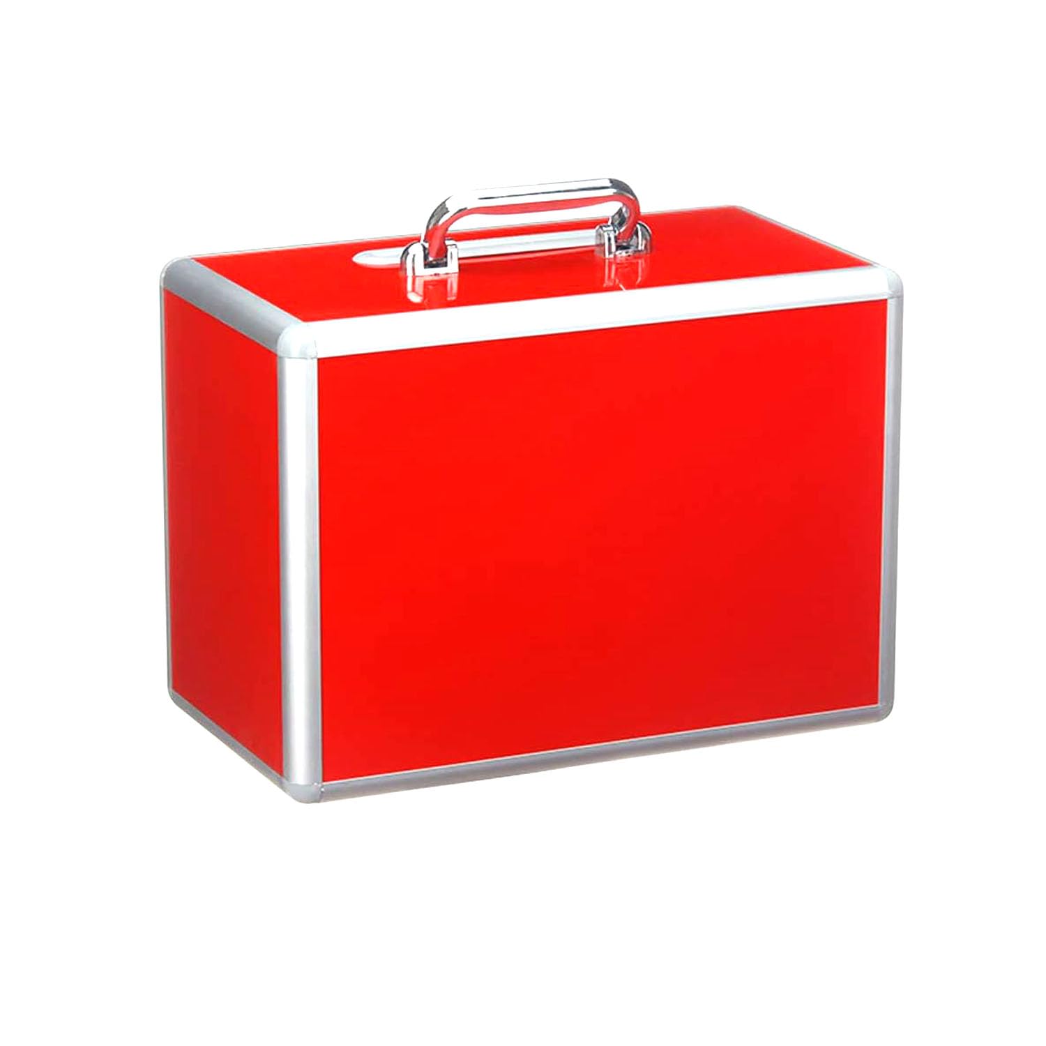 Afsluitbare donatiebox transparant - opbergdoos met sleutel van acryl