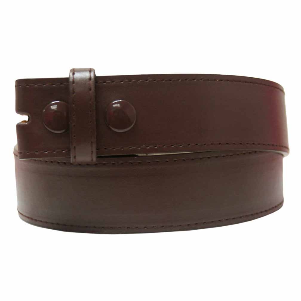 Luxury Divas Brown Removable Buckle Snap Belt 1 5 Inch Wide Size Large