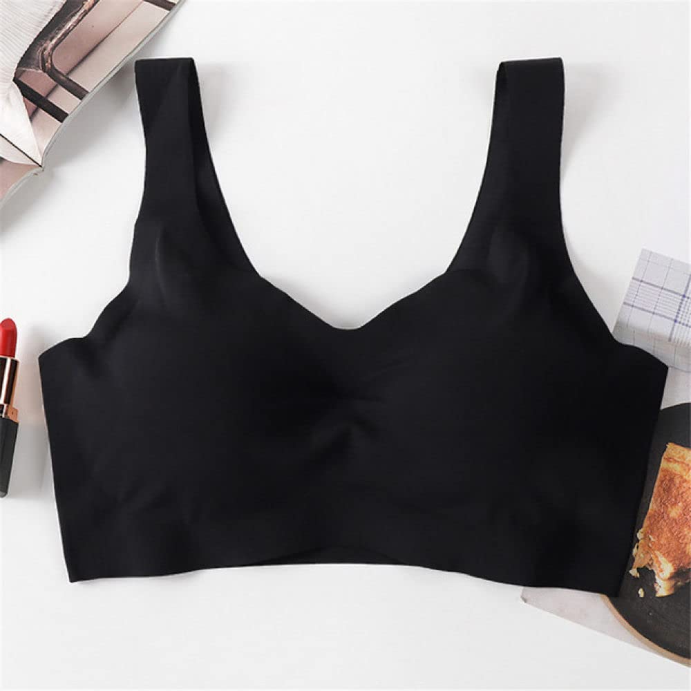 Sujetador deportivo para mujer, chaleco para correr, transpirable, de secado rápido, sólido, sin espalda, sujetador de yoga para mujer, gimnasio, fitness, tops, sujetador deportivo acolchado, ropa act